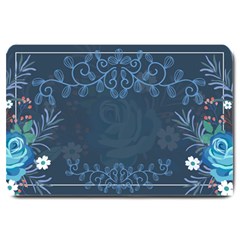 Floral Digital Large Doormat by Grandong