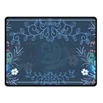 Floral Digital Two Sides Fleece Blanket (Small) 45 x34  Blanket Front