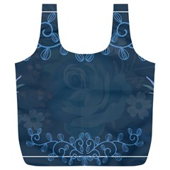 Floral Digital Full Print Recycle Bag (xl)