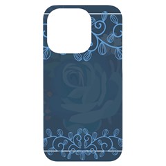 Floral Digital Iphone 14 Pro Black Uv Print Case by Grandong