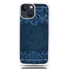 Floral Digital Iphone 13 Mini Tpu Uv Print Case by Grandong