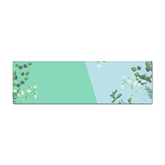 Flower Branch Corolla Wreath Lease Sticker Bumper (10 Pack) by Grandong