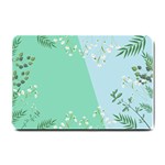 Flower Branch Corolla Wreath Lease Small Doormat 24 x16  Door Mat