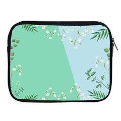 Flower Branch Corolla Wreath Lease Apple Ipad 2/3/4 Zipper Cases by Grandong