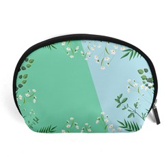 Flower Branch Corolla Wreath Lease Accessory Pouch (large) by Grandong