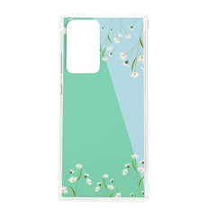 Flower Branch Corolla Wreath Lease Samsung Galaxy Note 20 Ultra Tpu Uv Case by Grandong