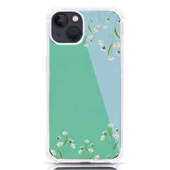 Flower Branch Corolla Wreath Lease Iphone 13 Tpu Uv Print Case by Grandong