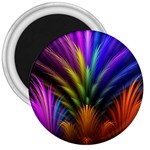 Abstract Colors - , Abstract Colors 3  Magnets Front