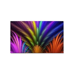 Abstract Colors - , Abstract Colors Sticker Rectangular (100 Pack)