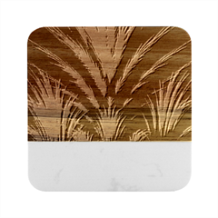 Abstract Colors - , Abstract Colors Marble Wood Coaster (square) by nateshop