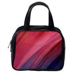 Abstract, Lines Classic Handbag (one Side) by nateshop