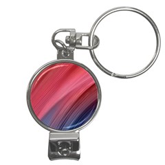 Abstract, Lines Nail Clippers Key Chain