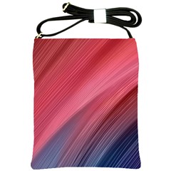 Abstract, Lines Shoulder Sling Bag by nateshop