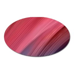 Abstract, Lines Oval Magnet