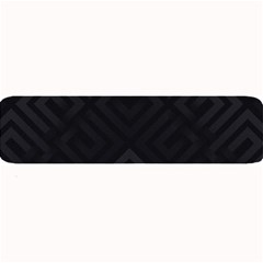 Black Pattern, Black, Pattern Large Bar Mat by nateshop