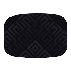 Black Pattern, Black, Pattern Mini Square Pill Box by nateshop