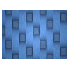 Blue Pattern Texture Premium Plush Fleece Blanket (extra Small) by nateshop