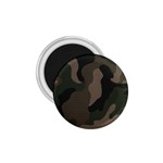 Camo, Abstract, Beige, Black, Brown Military, Mixed, Olive 1.75  Magnets Front