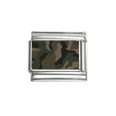 Camo, Abstract, Beige, Black, Brown Military, Mixed, Olive Italian Charm (9mm) by nateshop