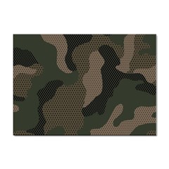 Camo, Abstract, Beige, Black, Brown Military, Mixed, Olive Sticker A4 (10 Pack) by nateshop