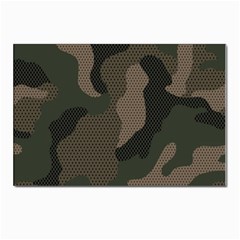 Camo, Abstract, Beige, Black, Brown Military, Mixed, Olive Postcard 4 x 6  (pkg Of 10) by nateshop