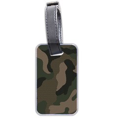 Camo, Abstract, Beige, Black, Brown Military, Mixed, Olive Luggage Tag (two Sides) by nateshop