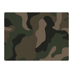 Camo, Abstract, Beige, Black, Brown Military, Mixed, Olive Two Sides Premium Plush Fleece Blanket (mini) by nateshop