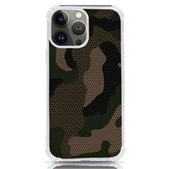 Camo, Abstract, Beige, Black, Brown Military, Mixed, Olive Iphone 13 Pro Max Tpu Uv Print Case by nateshop