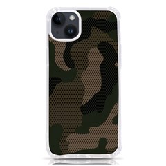 Camo, Abstract, Beige, Black, Brown Military, Mixed, Olive Iphone 14 Plus Tpu Uv Print Case by nateshop