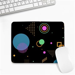 Colartive, Aesthetic, Amoled, Black, Colorful, Desenho Small Mousepad by nateshop