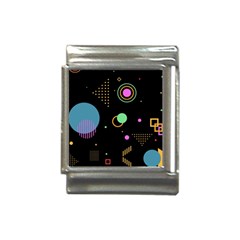 Colartive, Aesthetic, Amoled, Black, Colorful, Desenho Italian Charm (13mm)