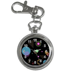 Colartive, Aesthetic, Amoled, Black, Colorful, Desenho Key Chain Watches