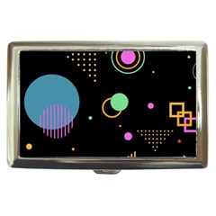 Colartive, Aesthetic, Amoled, Black, Colorful, Desenho Cigarette Money Case by nateshop