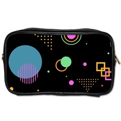 Colartive, Aesthetic, Amoled, Black, Colorful, Desenho Toiletries Bag (One Side)