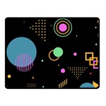 Colartive, Aesthetic, Amoled, Black, Colorful, Desenho Two Sides Fleece Blanket (Small) 45 x34  Blanket Front