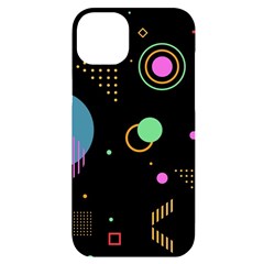 Colartive, Aesthetic, Amoled, Black, Colorful, Desenho iPhone 14 Plus Black UV Print Case