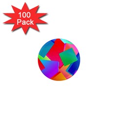 Colors, Color 1  Mini Magnets (100 Pack)  by nateshop