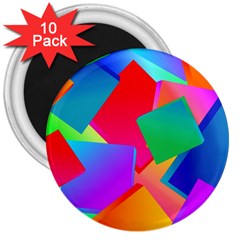 Colors, Color 3  Magnets (10 Pack)  by nateshop