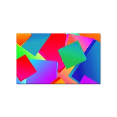 Colors, Color Sticker (rectangular) by nateshop