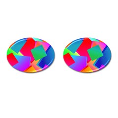 Colors, Color Cufflinks (oval) by nateshop