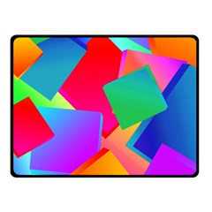 Colors, Color Two Sides Fleece Blanket (small)