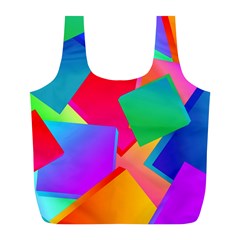 Colors, Color Full Print Recycle Bag (l) by nateshop