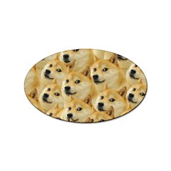 Doge, Memes, Pattern Sticker Oval (10 Pack) by nateshop