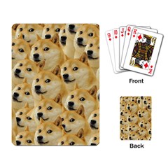 Doge, Memes, Pattern Playing Cards Single Design (rectangle) by nateshop