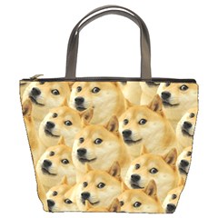 Doge, Memes, Pattern Bucket Bag by nateshop