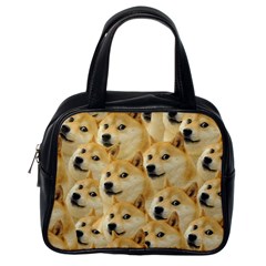 Doge, Memes, Pattern Classic Handbag (one Side) by nateshop