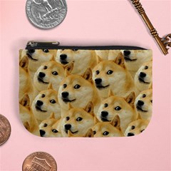 Doge, Memes, Pattern Mini Coin Purse by nateshop