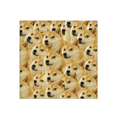 Doge, Memes, Pattern Satin Bandana Scarf 22  X 22  by nateshop