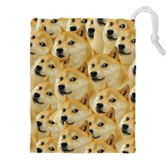 Doge, Memes, Pattern Drawstring Pouch (5xl) by nateshop