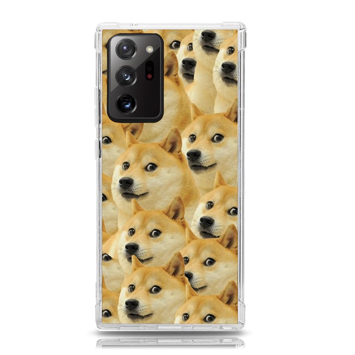 Doge, Memes, Pattern Samsung Galaxy Note 20 Ultra TPU UV Case